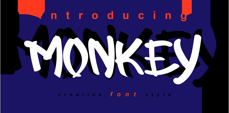 MONKEY Czcionka