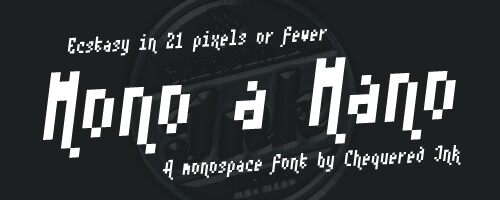 Mono a Mano Schriftart