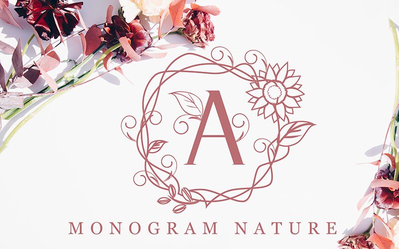 MONOGRAM NATURE Шрифт