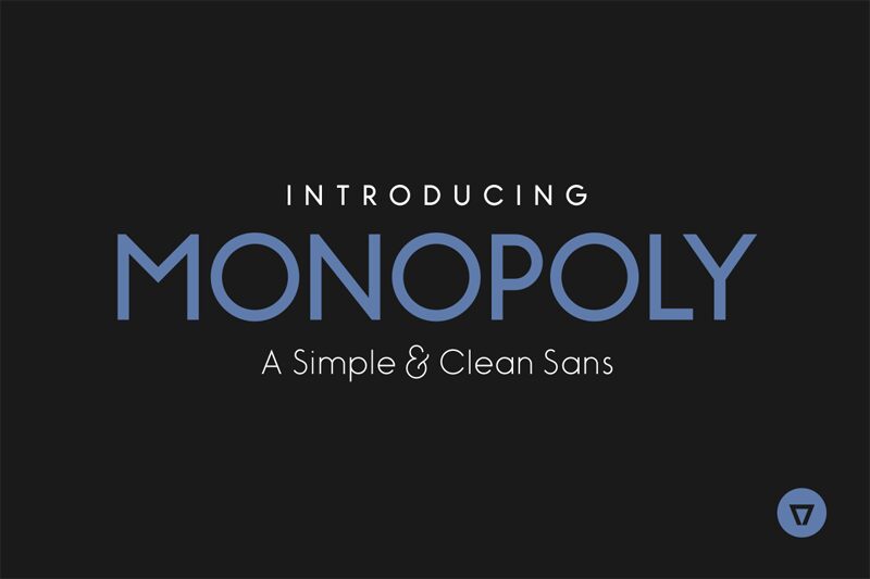 Monopoly Schriftart
