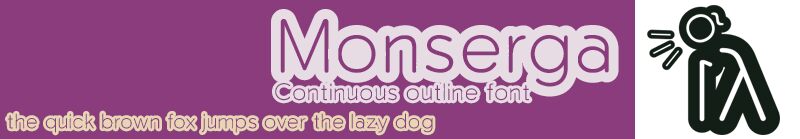 Monserga FFP Schriftart