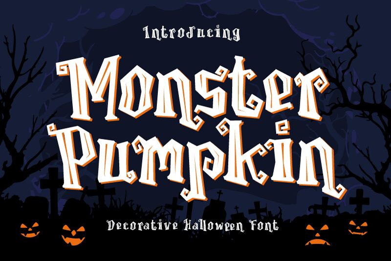 Monster Pumpkin الخط