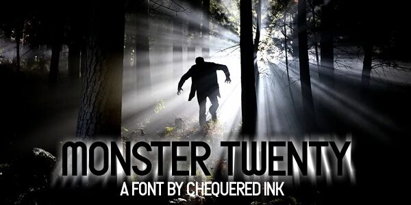Monster Twenty Schriftart