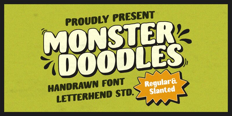Monster Doodles Carattere
