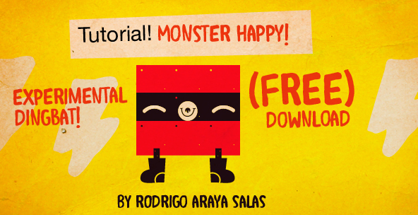Monster Happy Czcionka