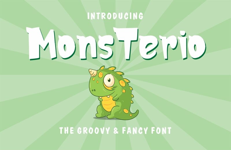 MonsTerio Шрифт