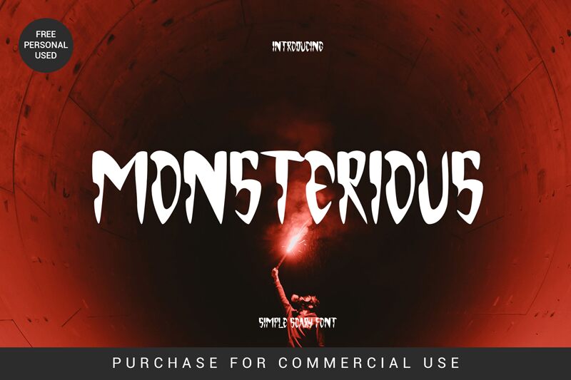 Monsterious Czcionka