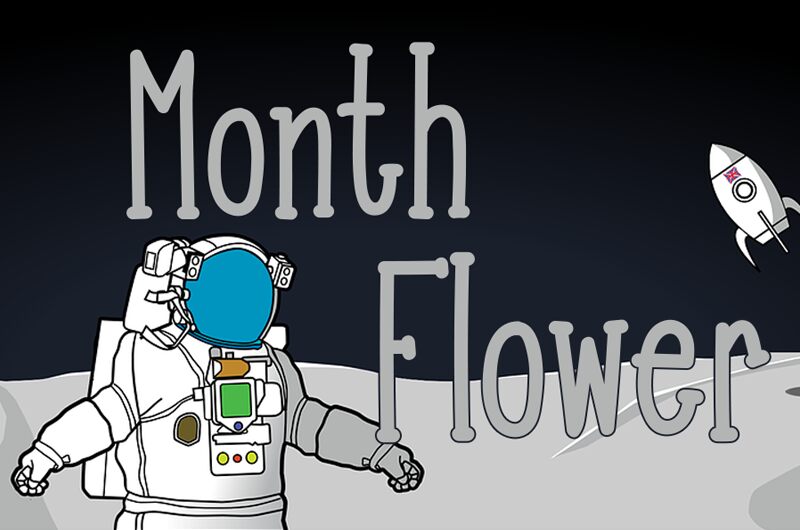 Month Flower フォント