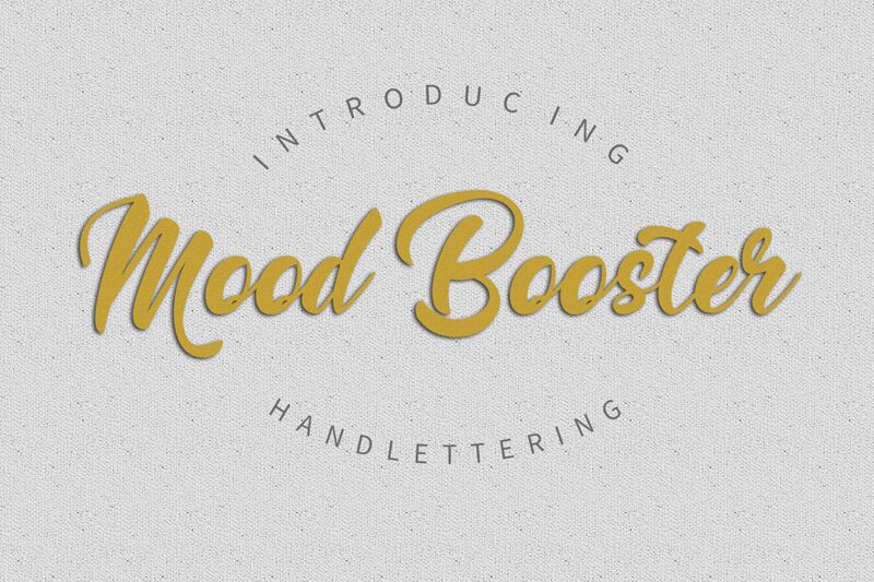 Mood Booster Schriftart