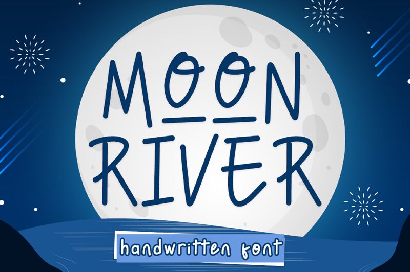 Moon River Schriftart