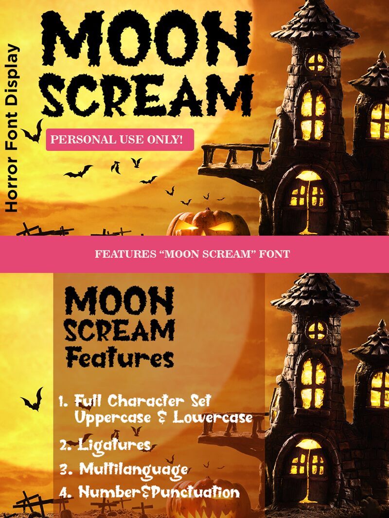 Moon Scream Carattere