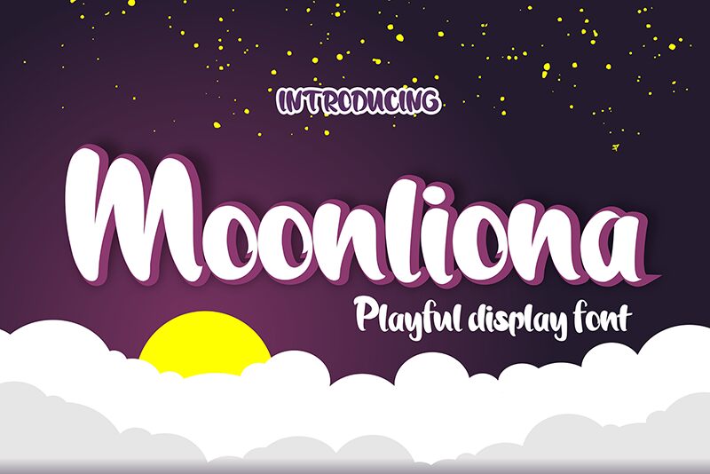 Moonliona Schriftart
