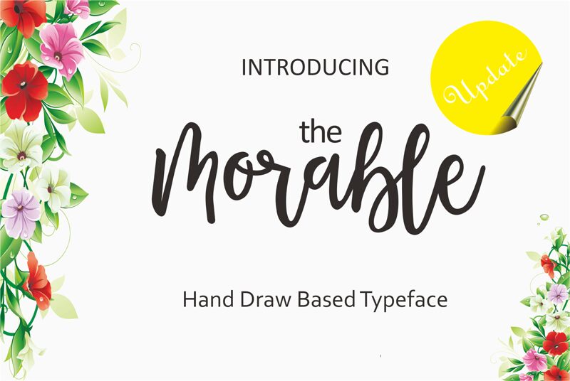 Morable Schriftart