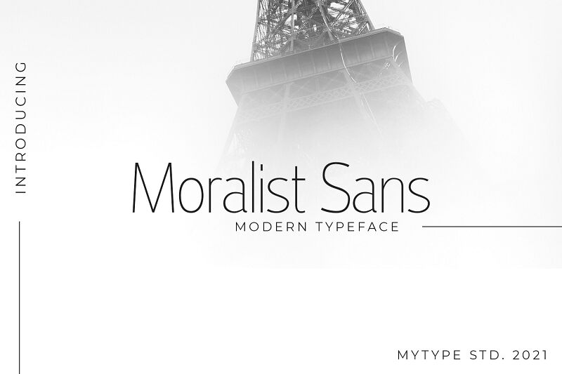 Moralist Sans Czcionka