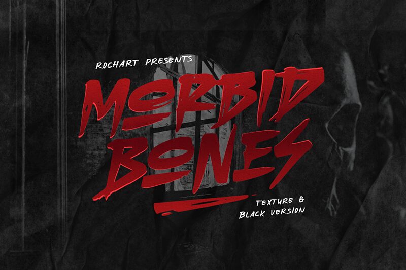 Morbid Bones Schriftart