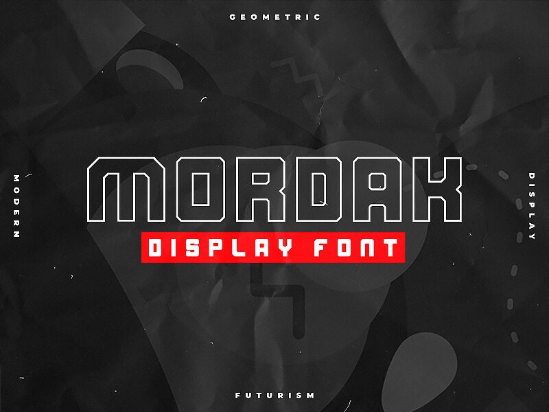 Mordak Schriftart