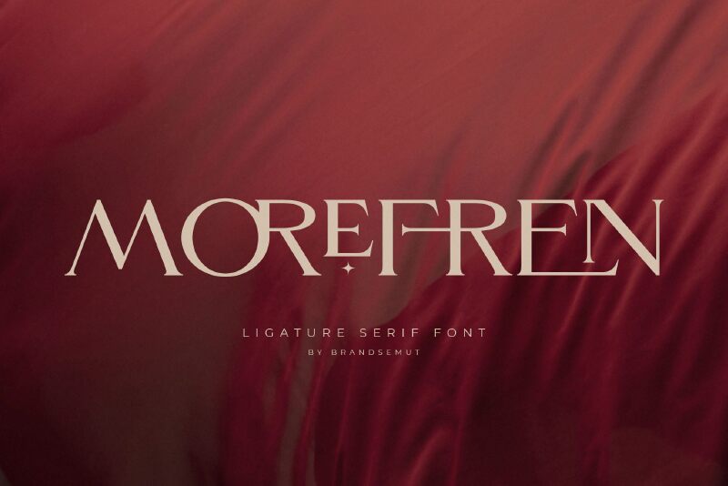 Morefren Schriftart