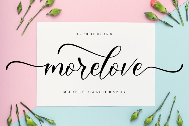Morelove Czcionka