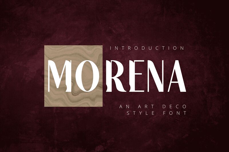 Morena FREE font | Fonts2u.com