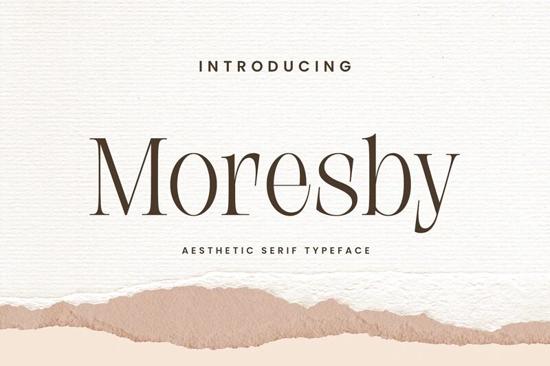 Moresby Schriftart