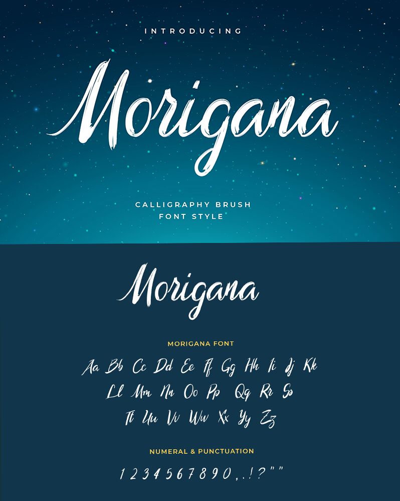 Morigana 字体