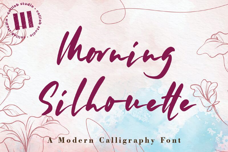 Morning Silhouette Czcionka