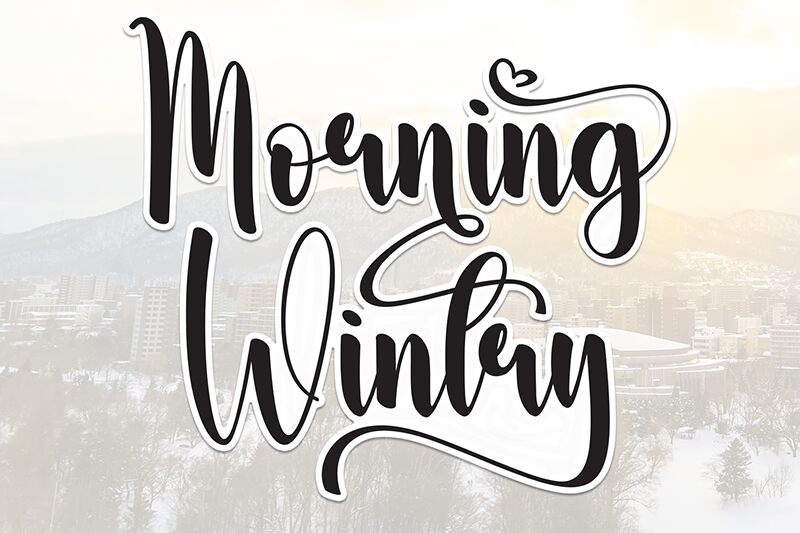Morning Wintry Czcionka