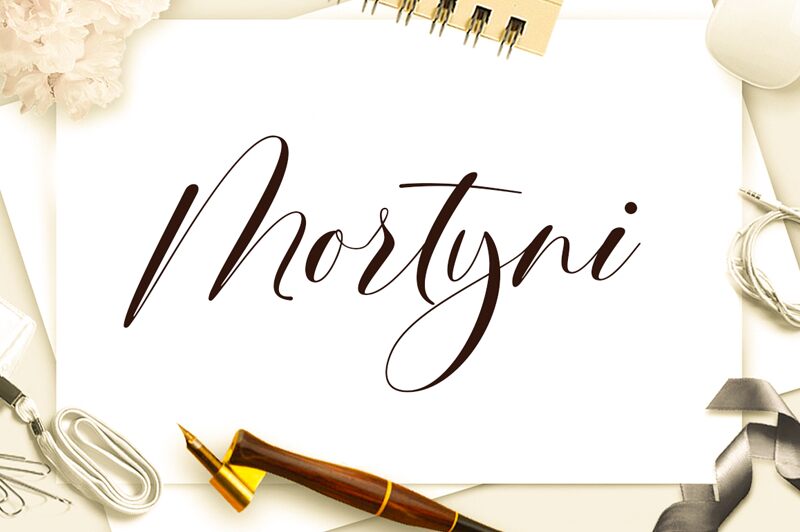 Mortyni Czcionka