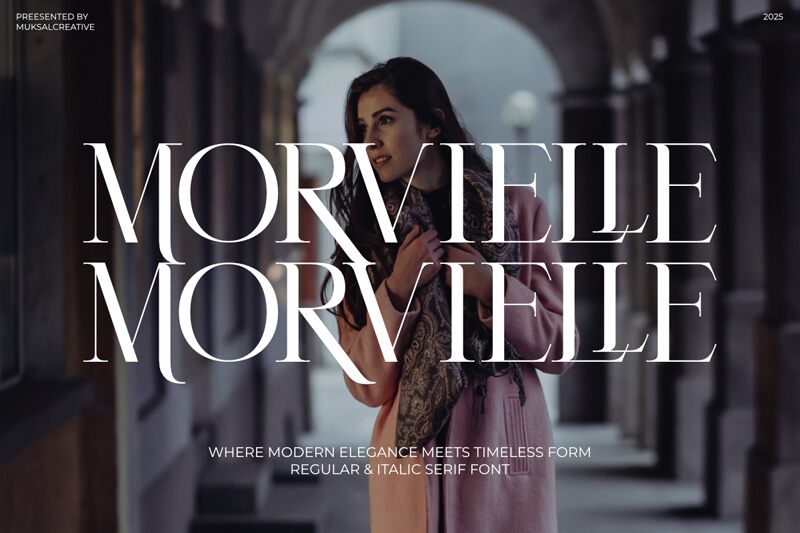 Morvielle Druh písma