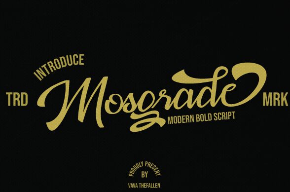 Mosgrade Czcionka