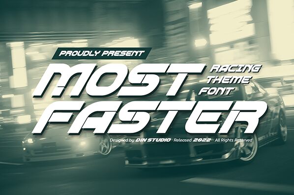 Most Faster Czcionka
