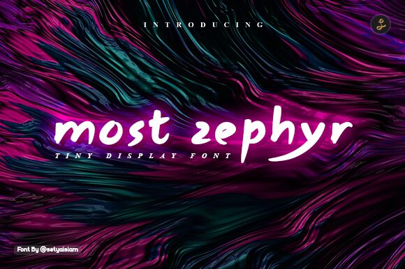 Most Zephyr الخط 