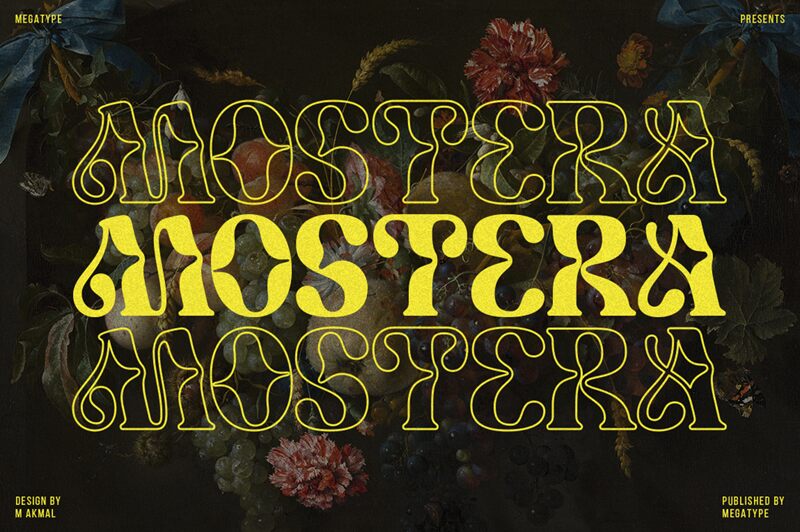 Mostera Czcionka