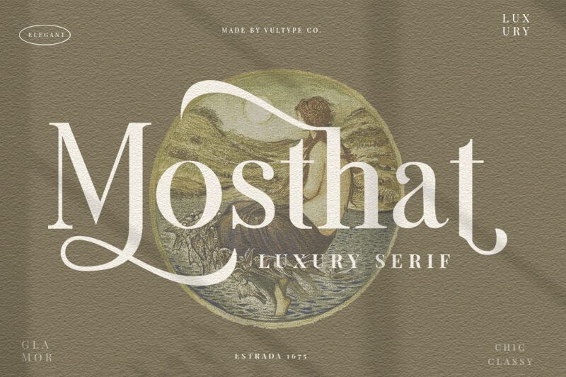 Mosthat Шрифт