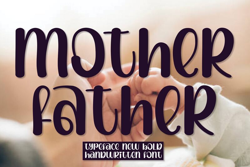 Mother Father font | Fonts2u.com