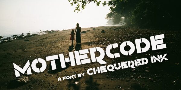 Mothercode Schriftart