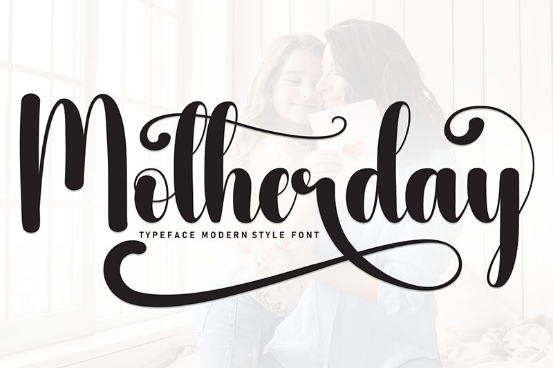 Motherday Schriftart