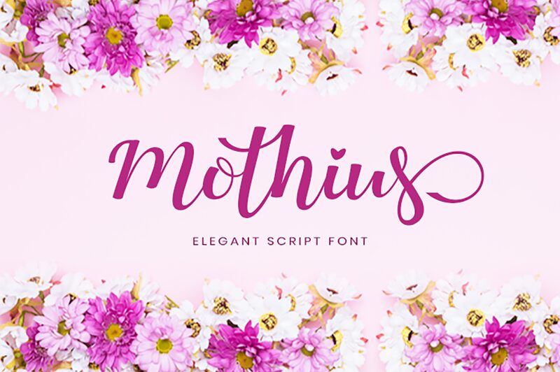 Mothius Schriftart