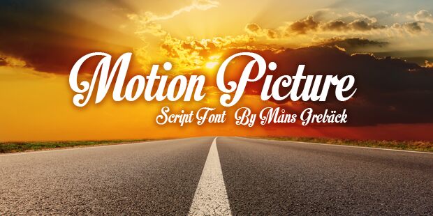 Motion Picture Czcionka