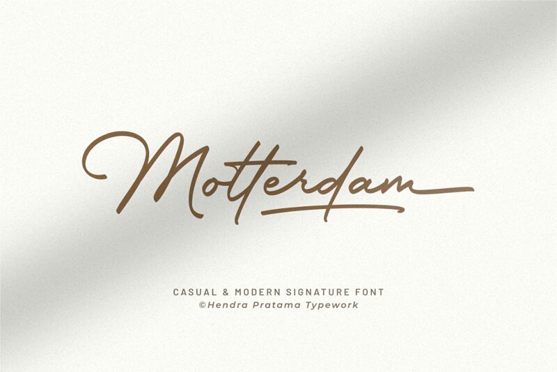Motterdam Carattere