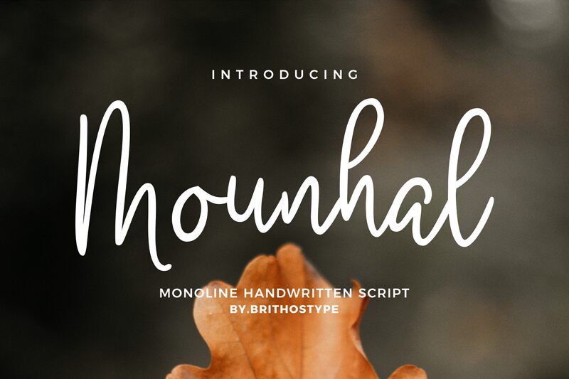 Mounhal Czcionka