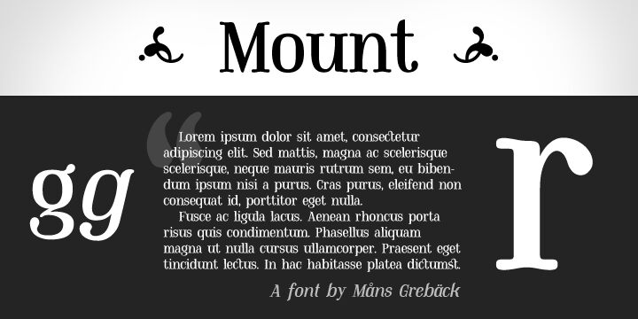 Mount Druh písma