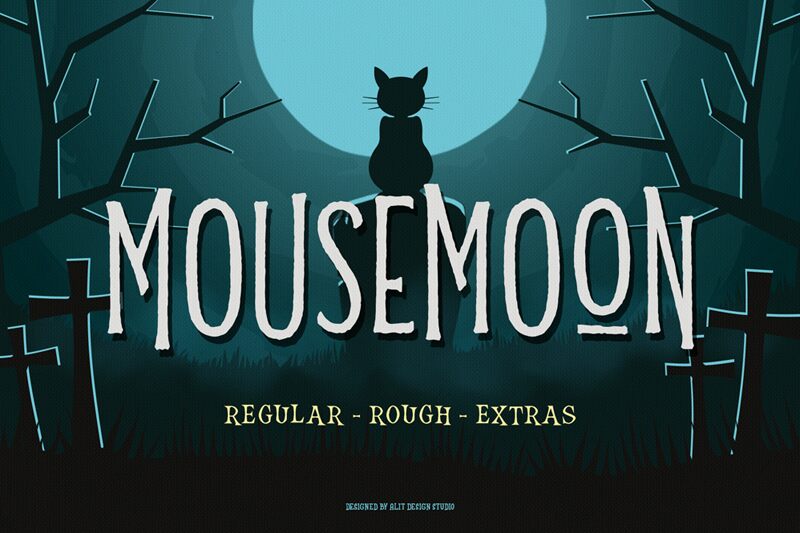 Mousemoon Schriftart