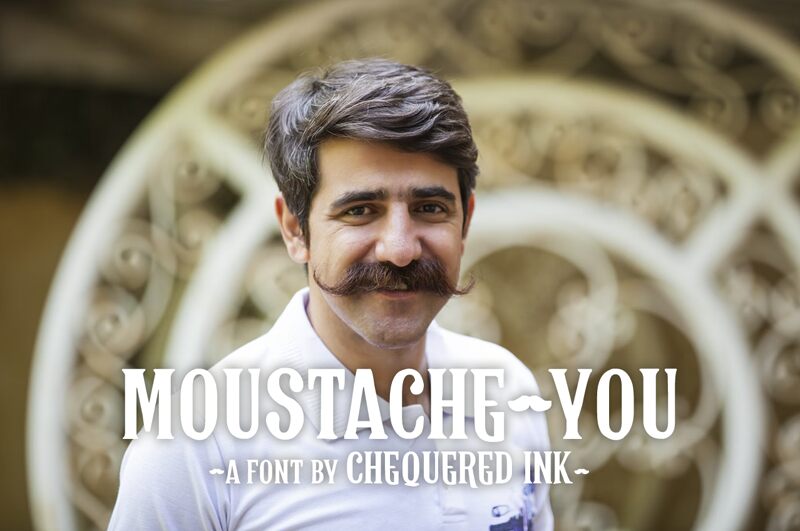 Moustache You Czcionka