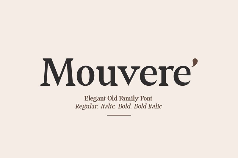 Mouvere' Carattere