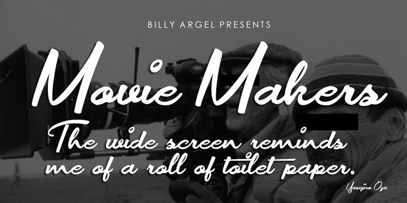 Movie Makers Schriftart
