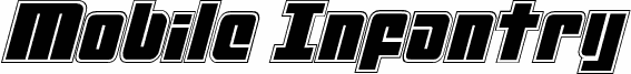 Mobile Infantry Academy Italic