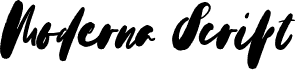 Moderna Script Regular