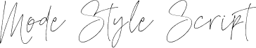 ModeStyleScript