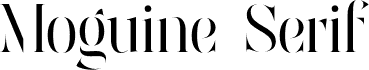 Moguine Serif PERSONAL USE Regular